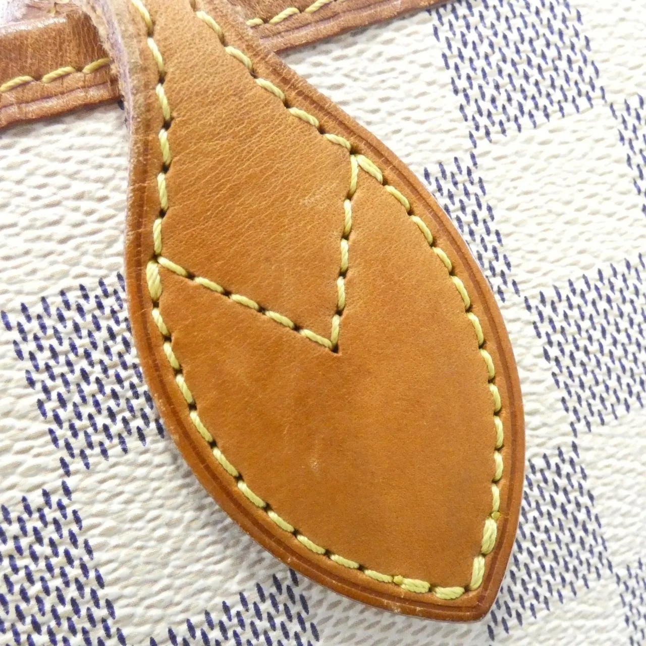 LOUIS VUITTON Neverfull N51107 Tote Damier 黑色 Damier 中古品B - 縮圖 6