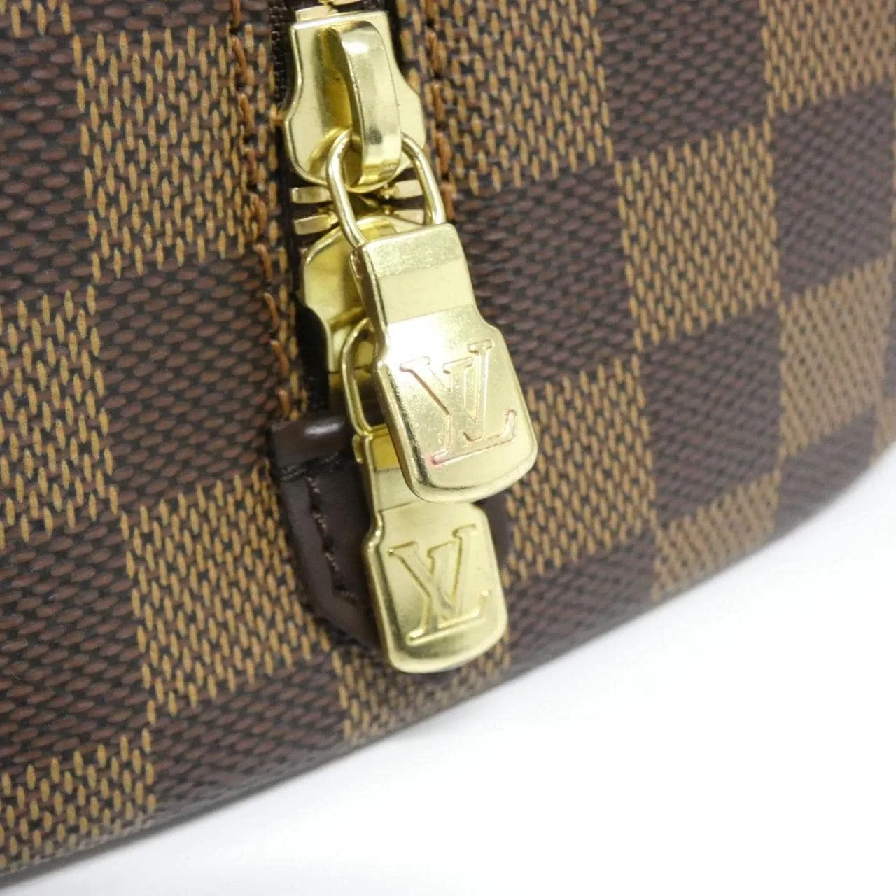 LOUIS VUITTON N41434 Handbag Damier 黑色 Damier 中古品A - 縮圖 4