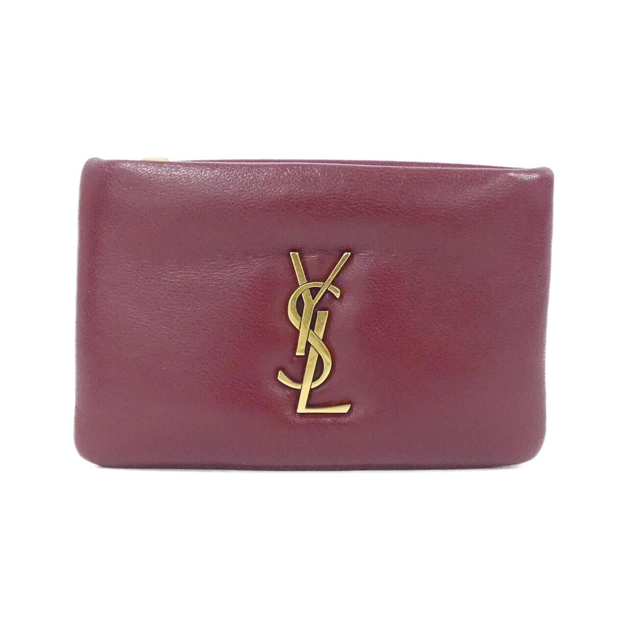 SAINT LAURENT 778113 AACX7 Coin Case Lambskin