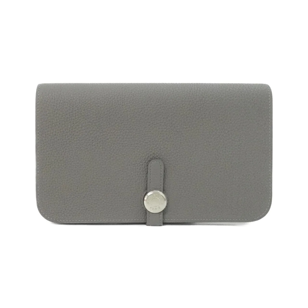 HERMES 043070CK Wallet Togo Black