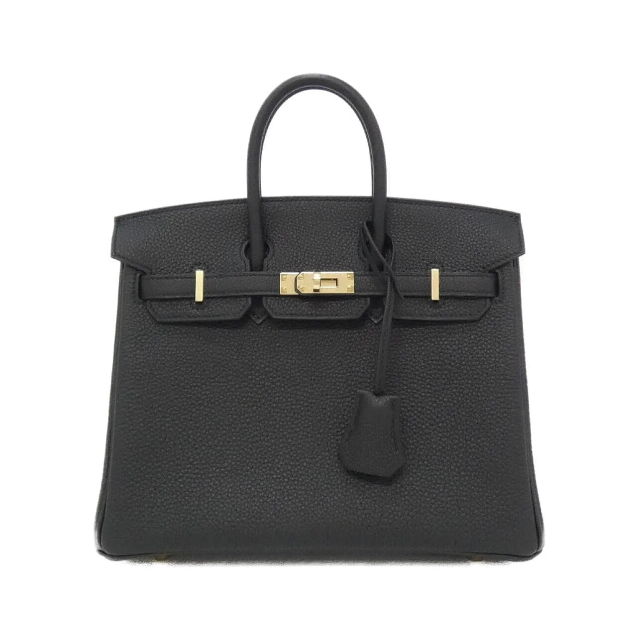 HERMES Birkin 057208CP Handbag Togo Black