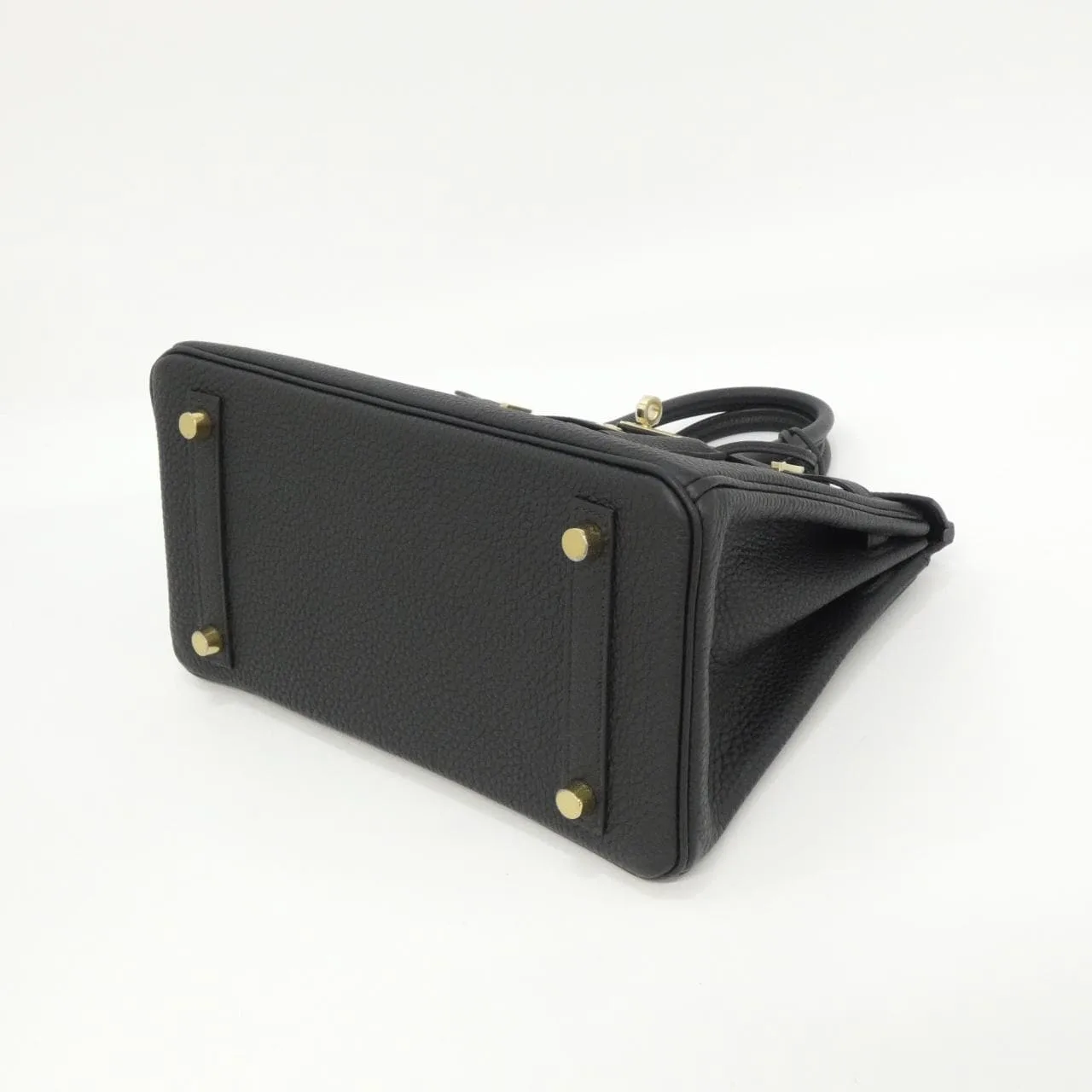 HERMES Birkin 057208CP Handbag Togo Black Togo Leather Unused - Thumbnail 3