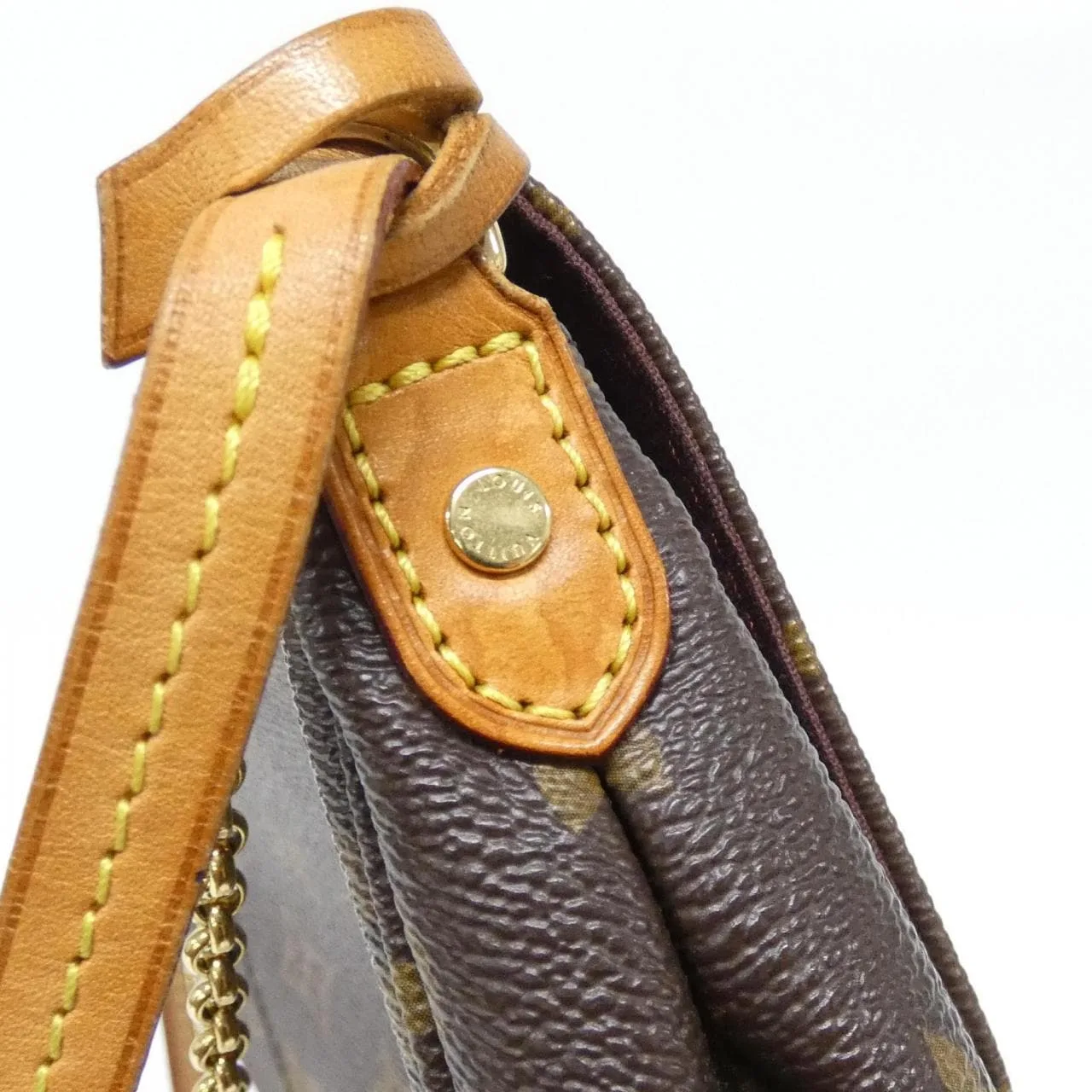 LOUIS VUITTON M40717 Shoulder Monogram 黑色 Monogram 中古品A - 縮圖 5