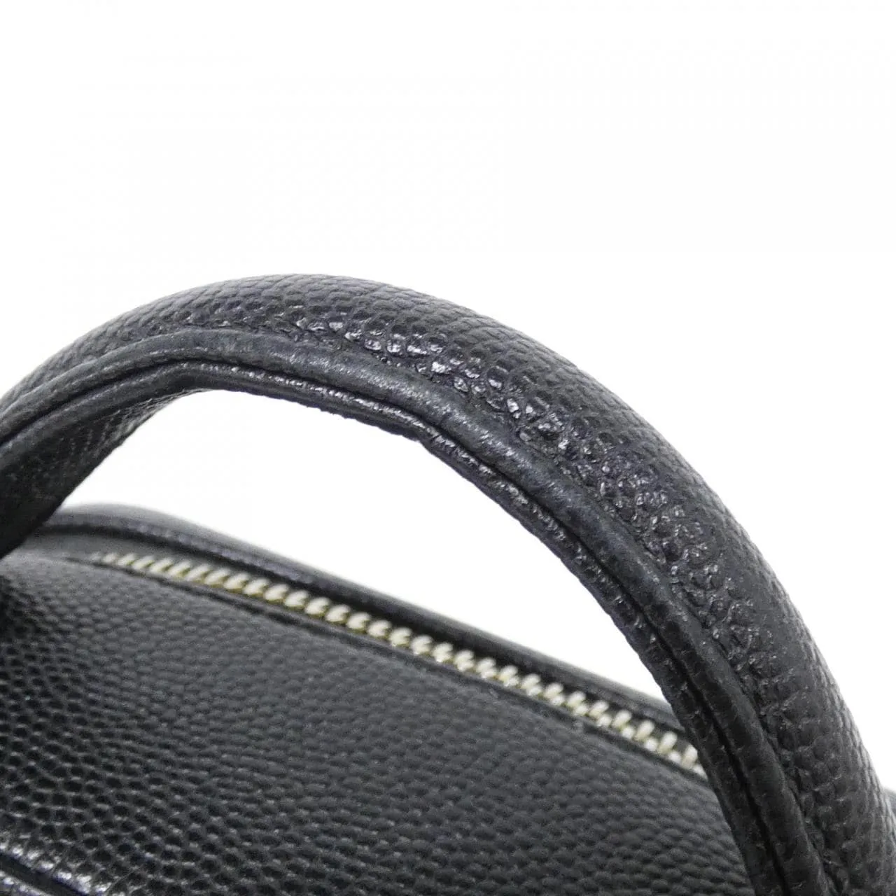 CHANEL AS0988 Handbag Grained Calfskin Black Grained Calfskin Rank B - Thumbnail 5