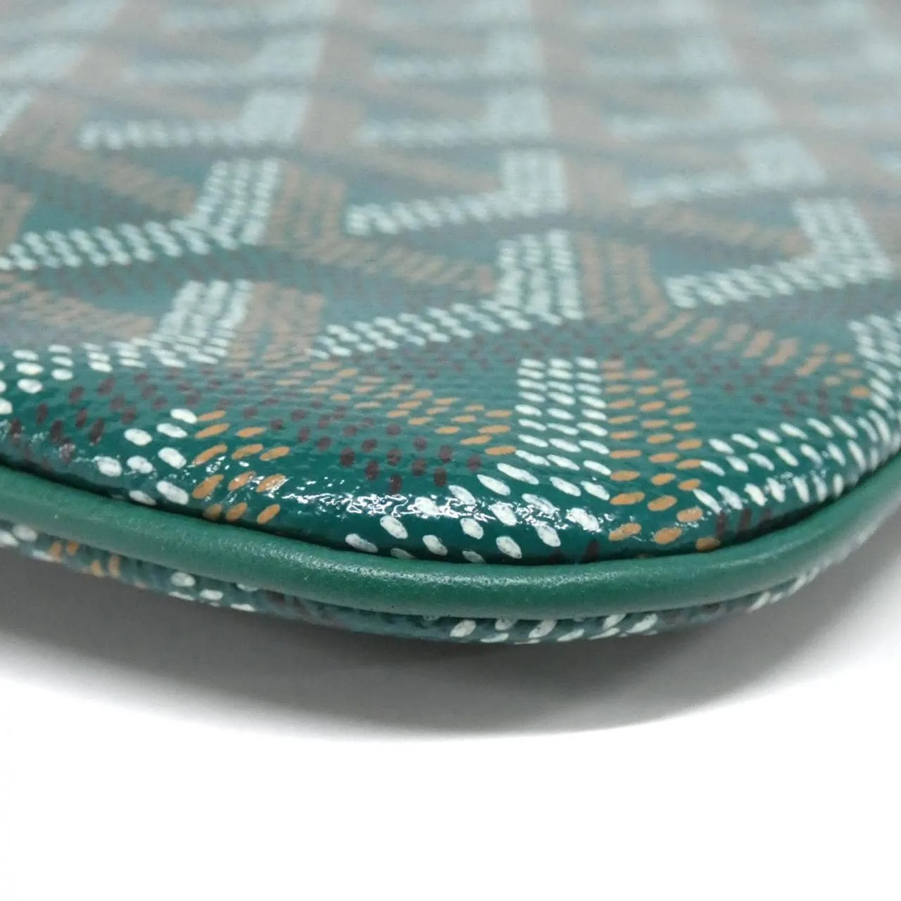 GOYARD Handbag Canvas 黑色 帆布 中古品A - 縮圖 3