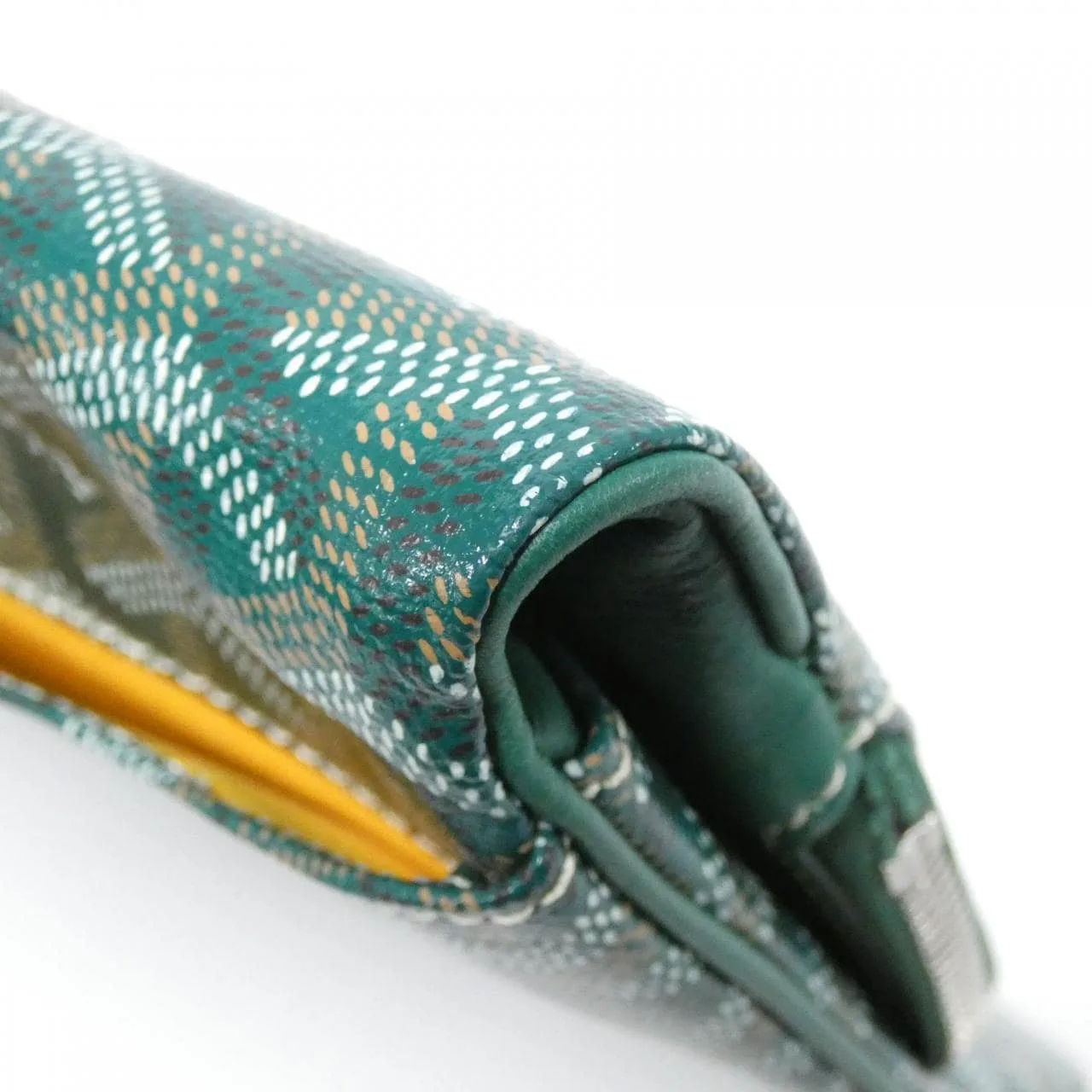 GOYARD Handbag Canvas 黑色 帆布 中古品A - 縮圖 5