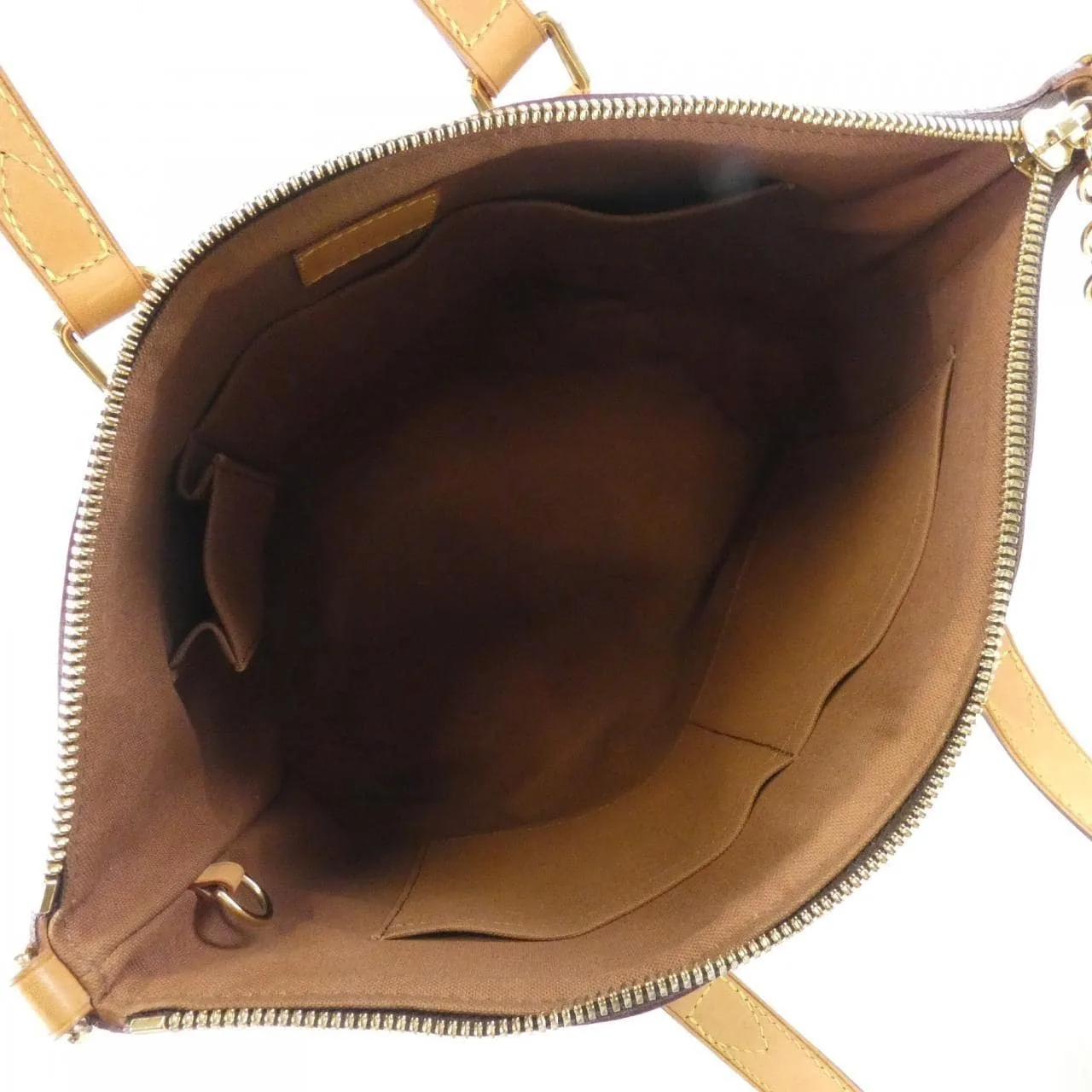 LOUIS VUITTON M40145 Handbag Monogram 黑色 Monogram 中古品B - 縮圖 9