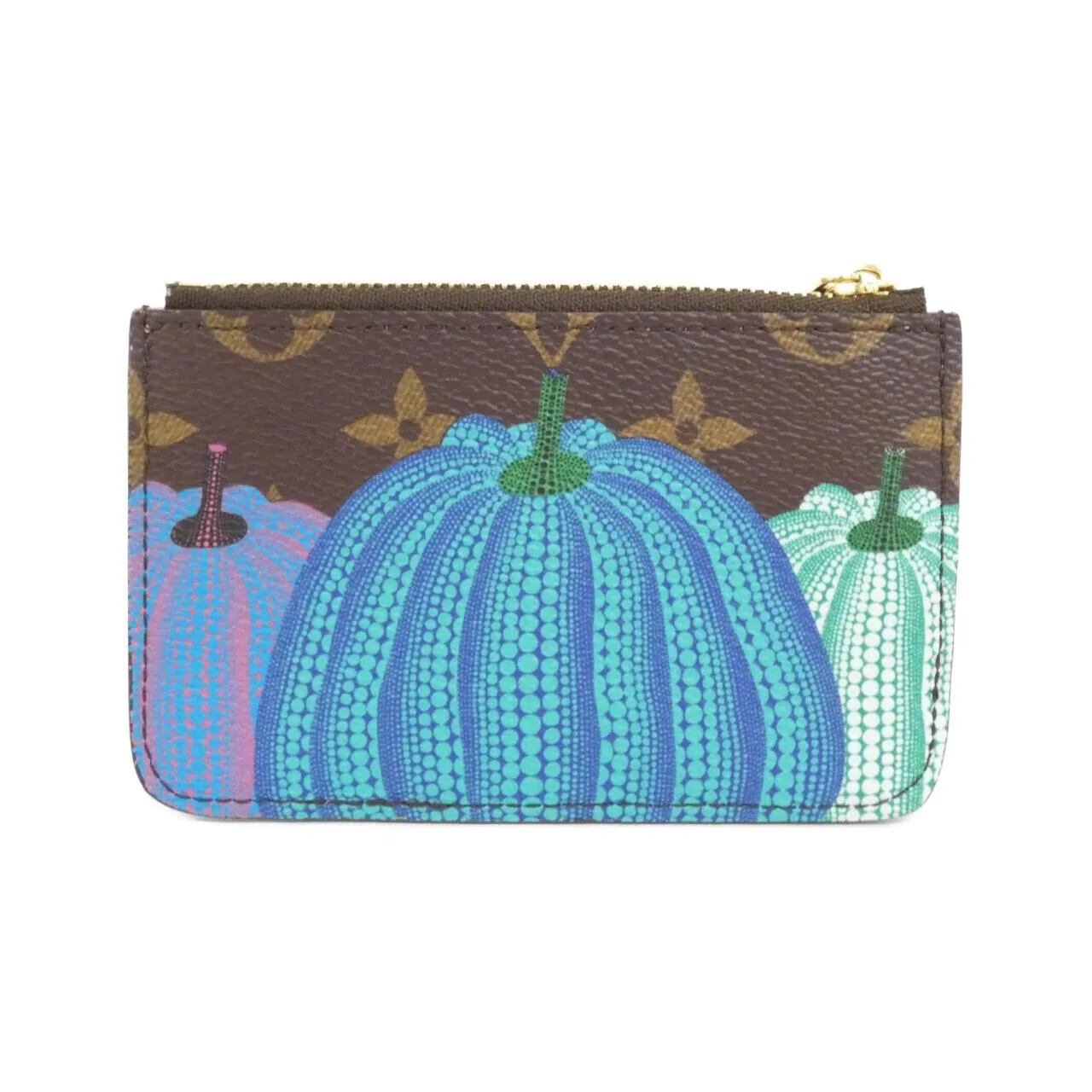 LOUIS VUITTON M82110 Coin Case Monogram 黑色 Monogram 中古品A - 縮圖 2