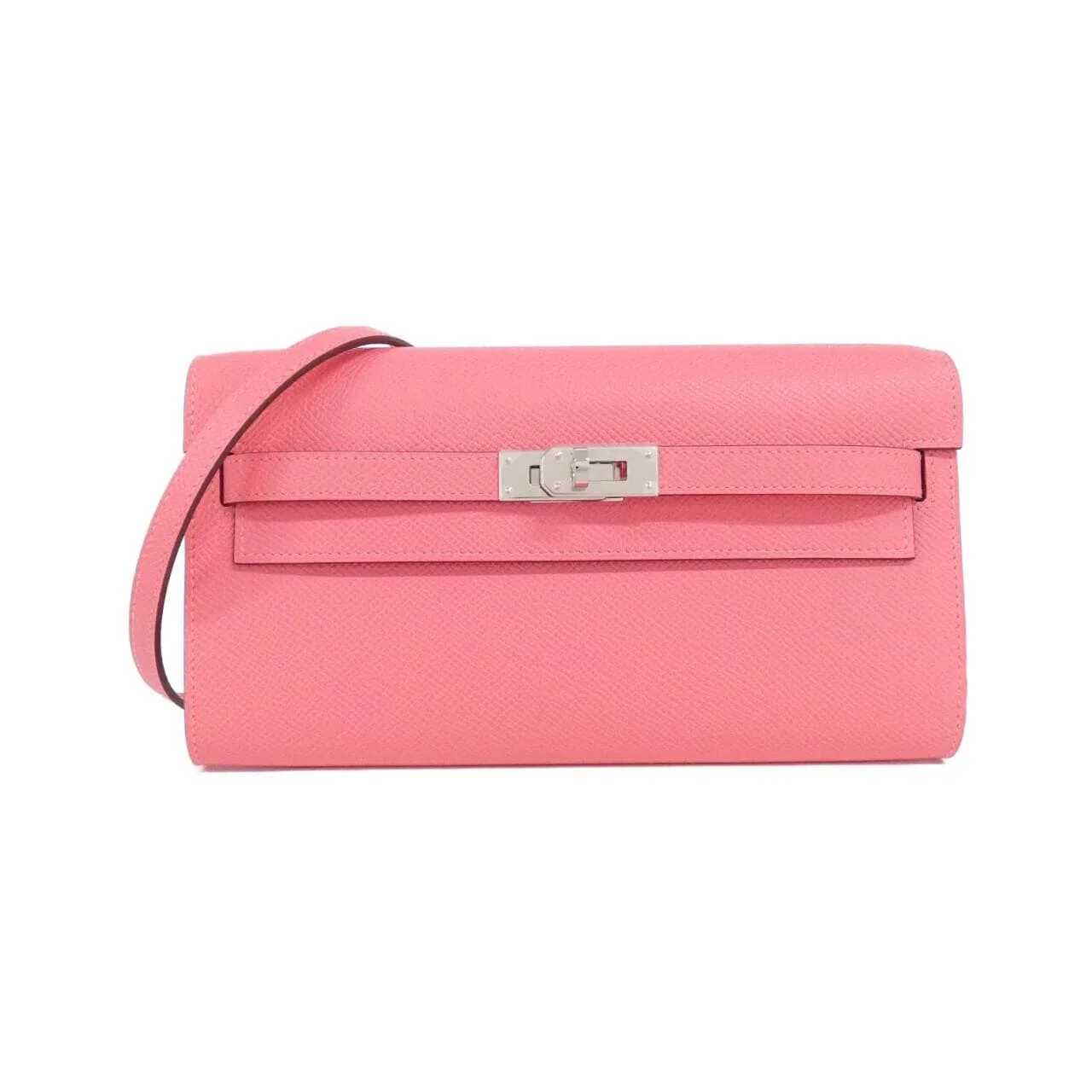 HERMES Kelly 080253CK Wallet Epsom Black