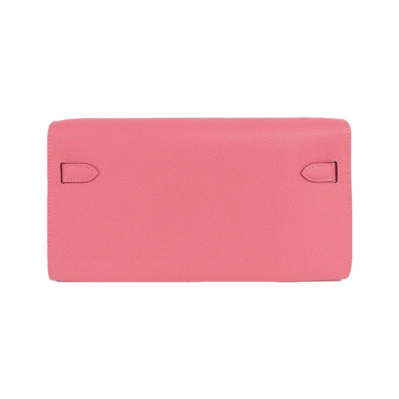 HERMES Kelly 080253CK Wallet Epsom Black Epsom Leather Rank A - Thumbnail 2