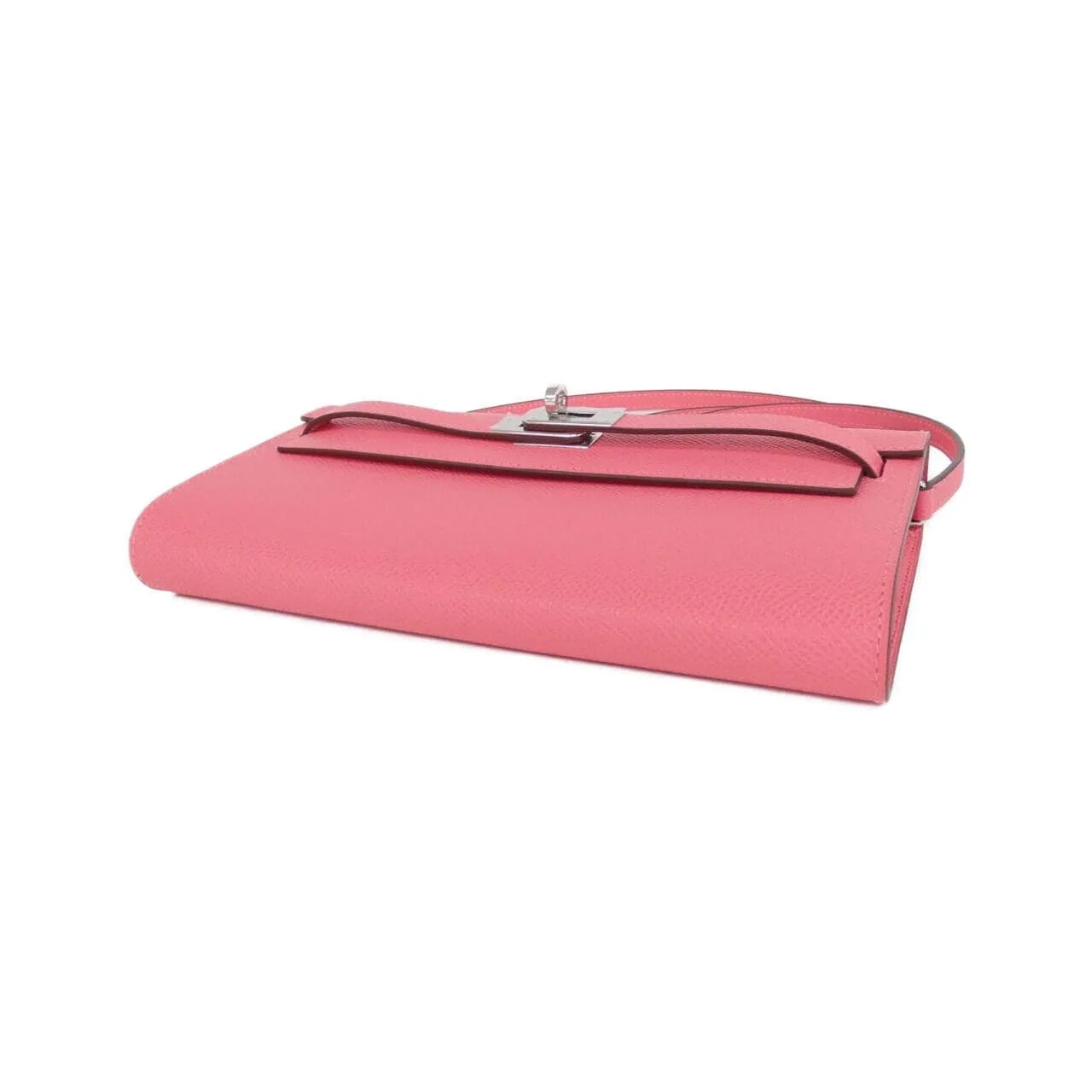 HERMES Kelly 080253CK Wallet Epsom Black Epsom Leather Rank A - Thumbnail 3