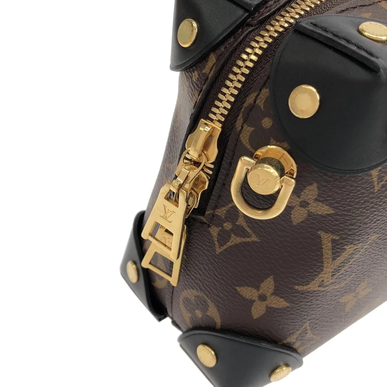 LOUIS VUITTON M45571 Handbag Monogram 黑色 Monogram 中古品A - 縮圖 4