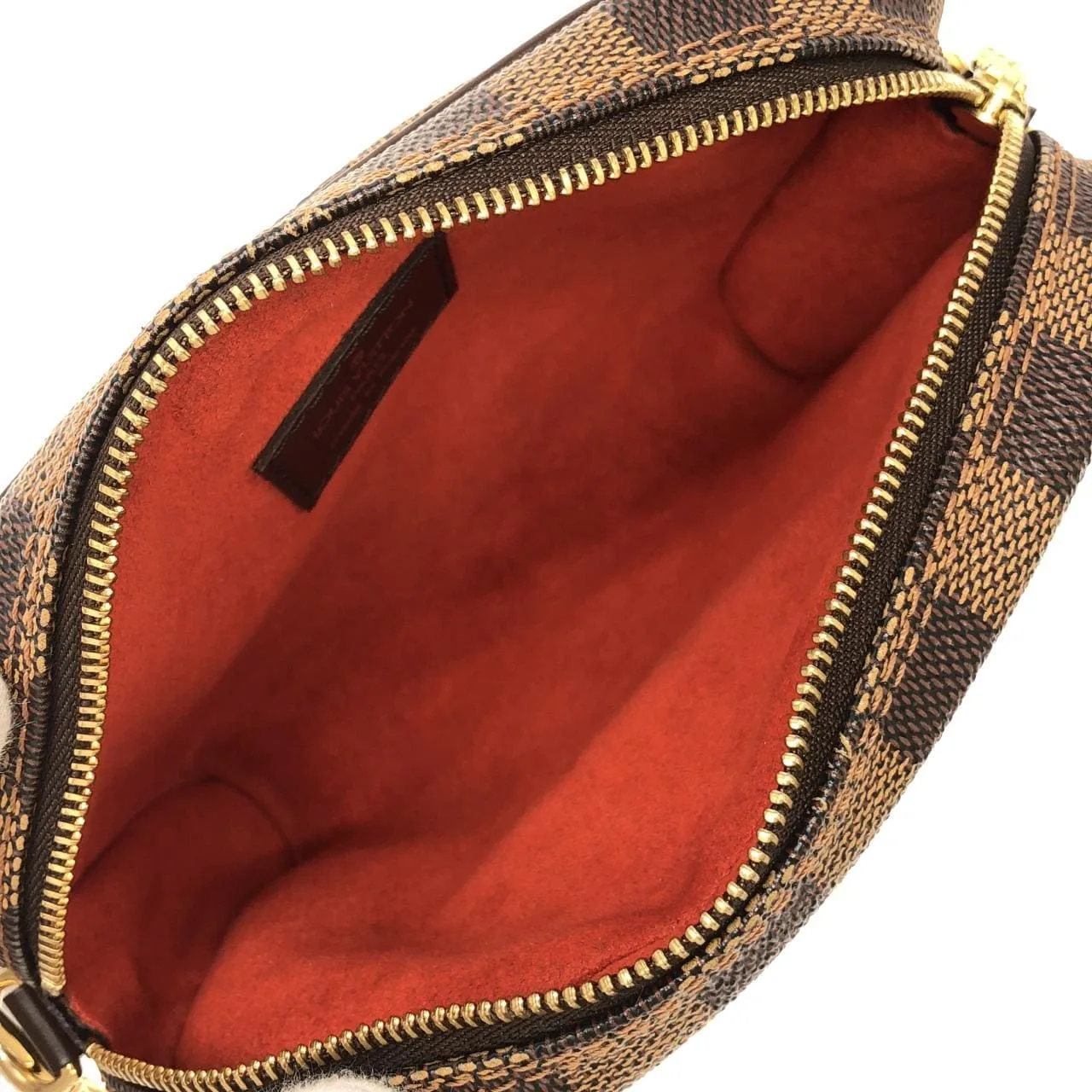 LOUIS VUITTON Pochette N51296 Shoulder Damier 黑色 Damier 中古品A - 縮圖 7