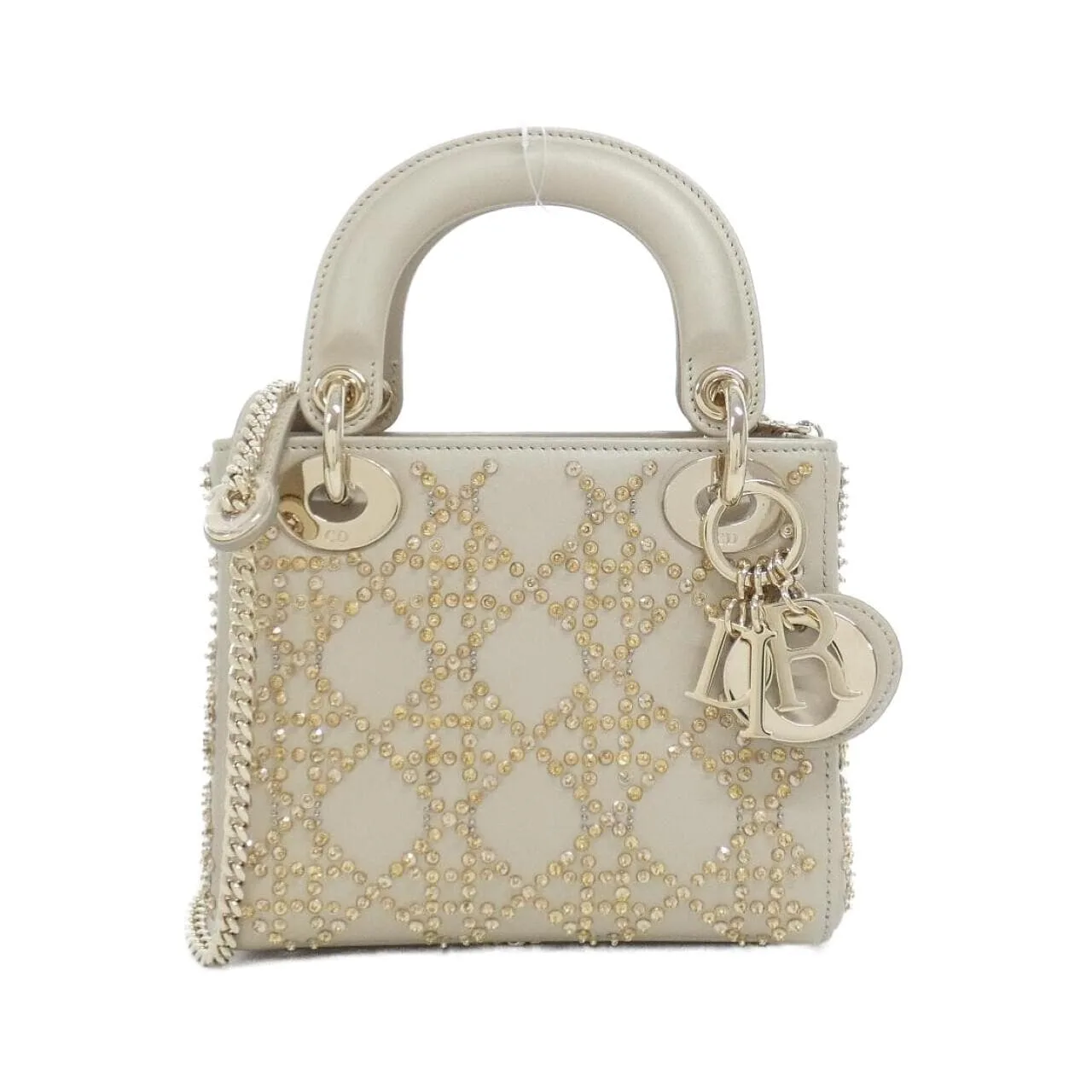 DIOR Lady Dior M0505OREJ 手提包 羊皮 Black