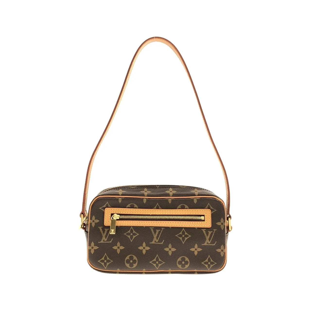 LOUIS VUITTON Pochette M51183 Shoulder Monogram Black