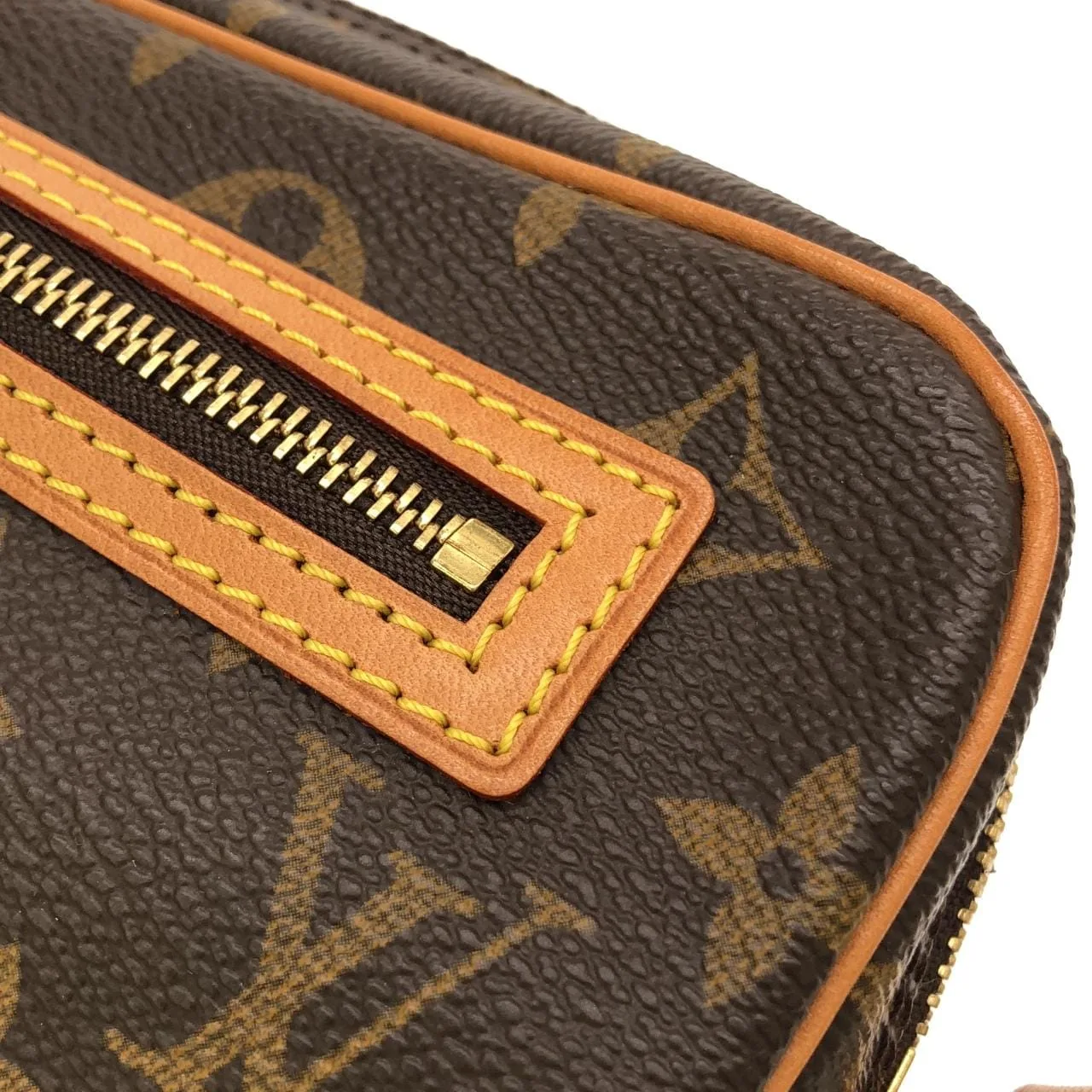 LOUIS VUITTON Pochette M51183 Shoulder Monogram 黑色 Monogram 中古品A - 縮圖 6