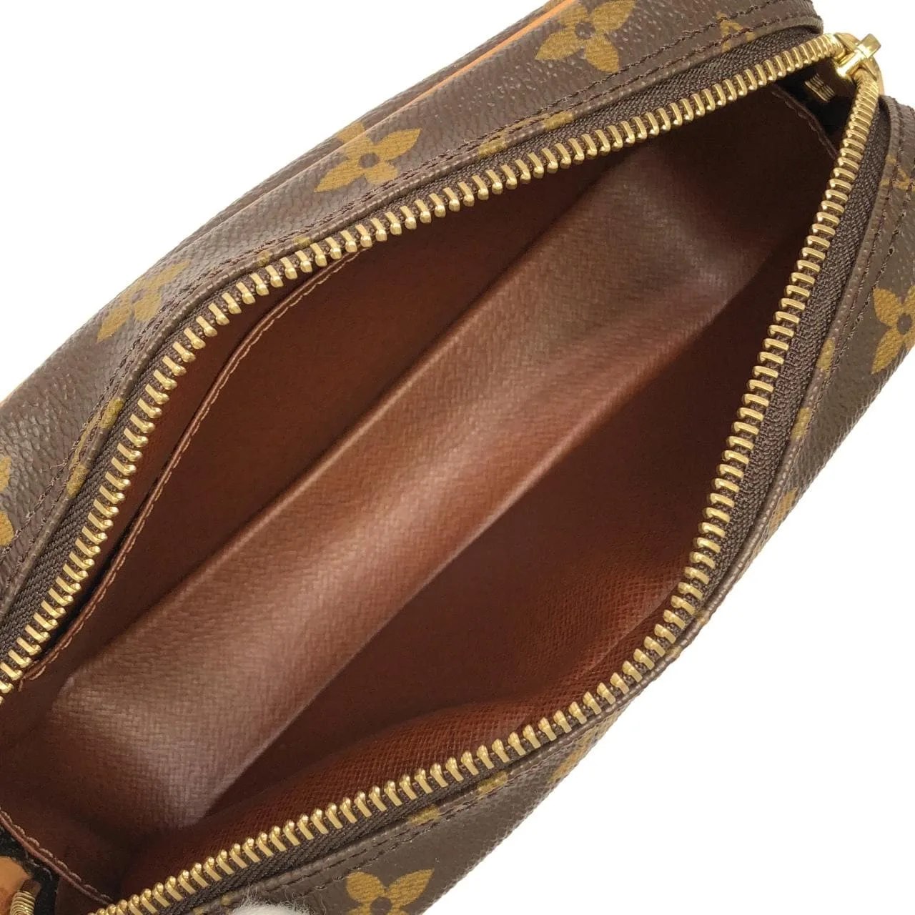 LOUIS VUITTON Pochette M51183 Shoulder Monogram 黑色 Monogram 中古品A - 縮圖 8