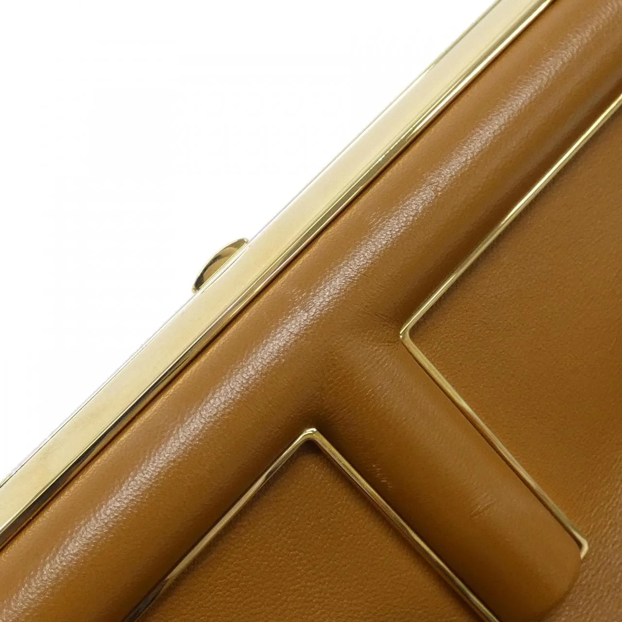 FENDI Fendi First 8BP127 ABVE Handbag Lambskin Black Lambskin Rank A - Thumbnail 5