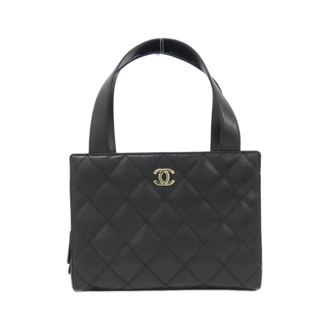 CHANEL 18194 Handbag Lambskin Black