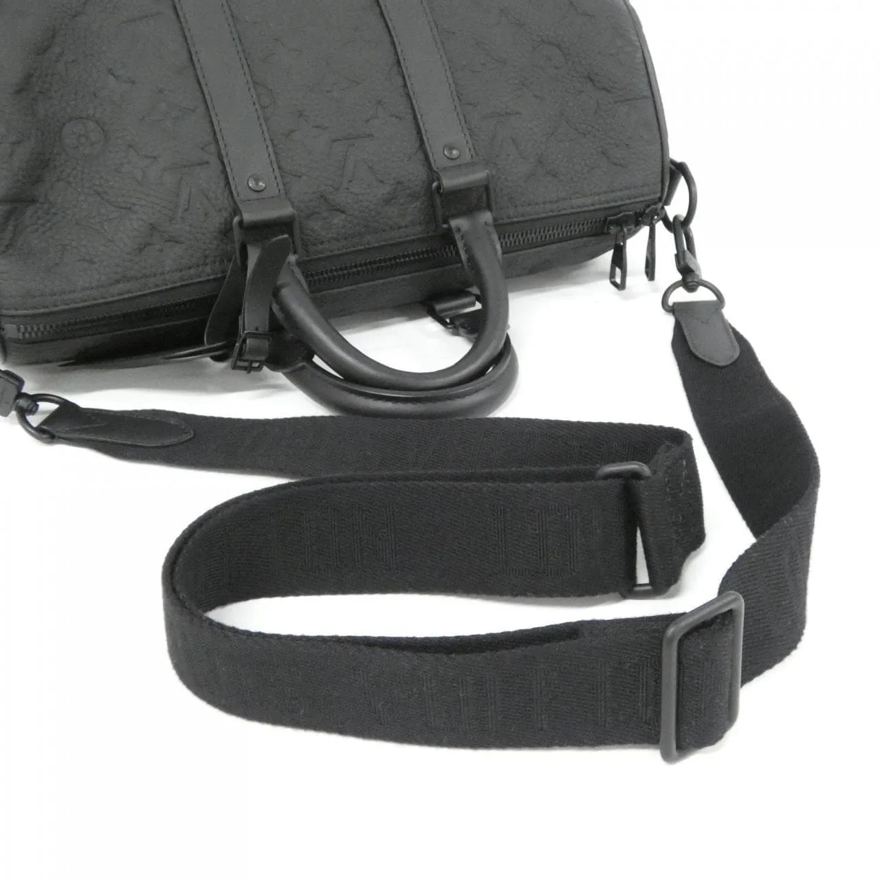 LOUIS VUITTON Keepall M22765 Boston Monogram 黑色 Monogram 中古品A - 縮圖 5