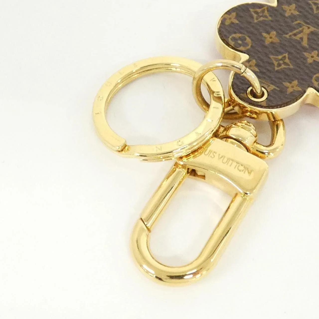 LOUIS VUITTON M69860 Key Case Monogram Rouge Monogram 中古品A - 縮圖 4