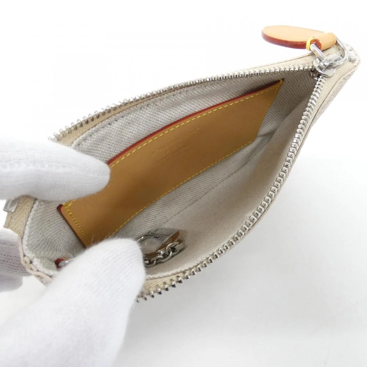 LOUIS VUITTON Pochette M27113 Coin Case Monogram Black Monogram Rank A - Thumbnail 7