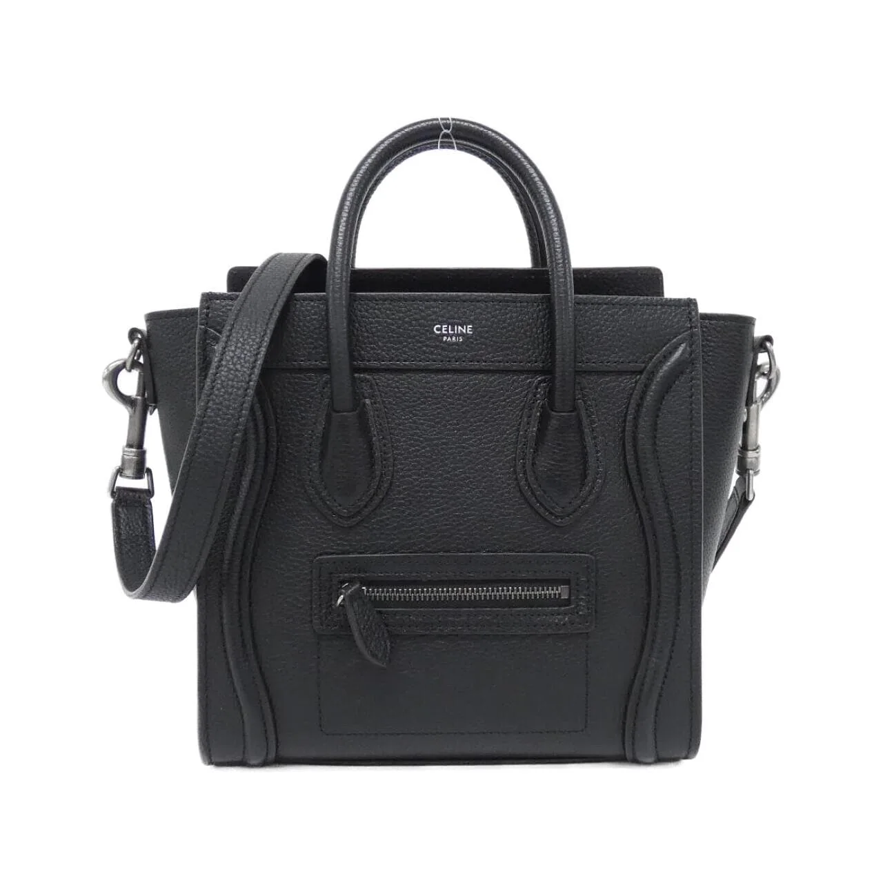 CELINE Luggage 189243DRU Handbag Black