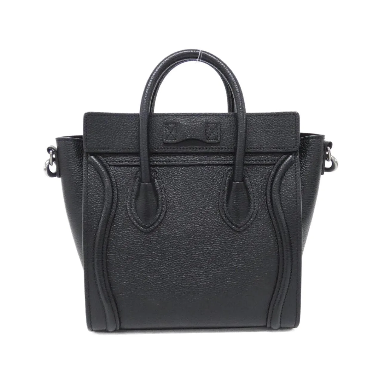 CELINE Luggage 189243DRU Handbag 黑色 中古品A - 縮圖 2