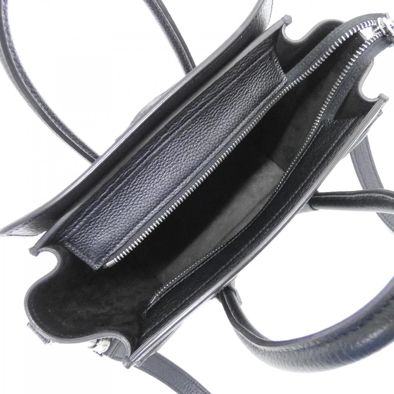 CELINE Luggage 189243DRU Handbag 黑色 中古品A - 縮圖 7