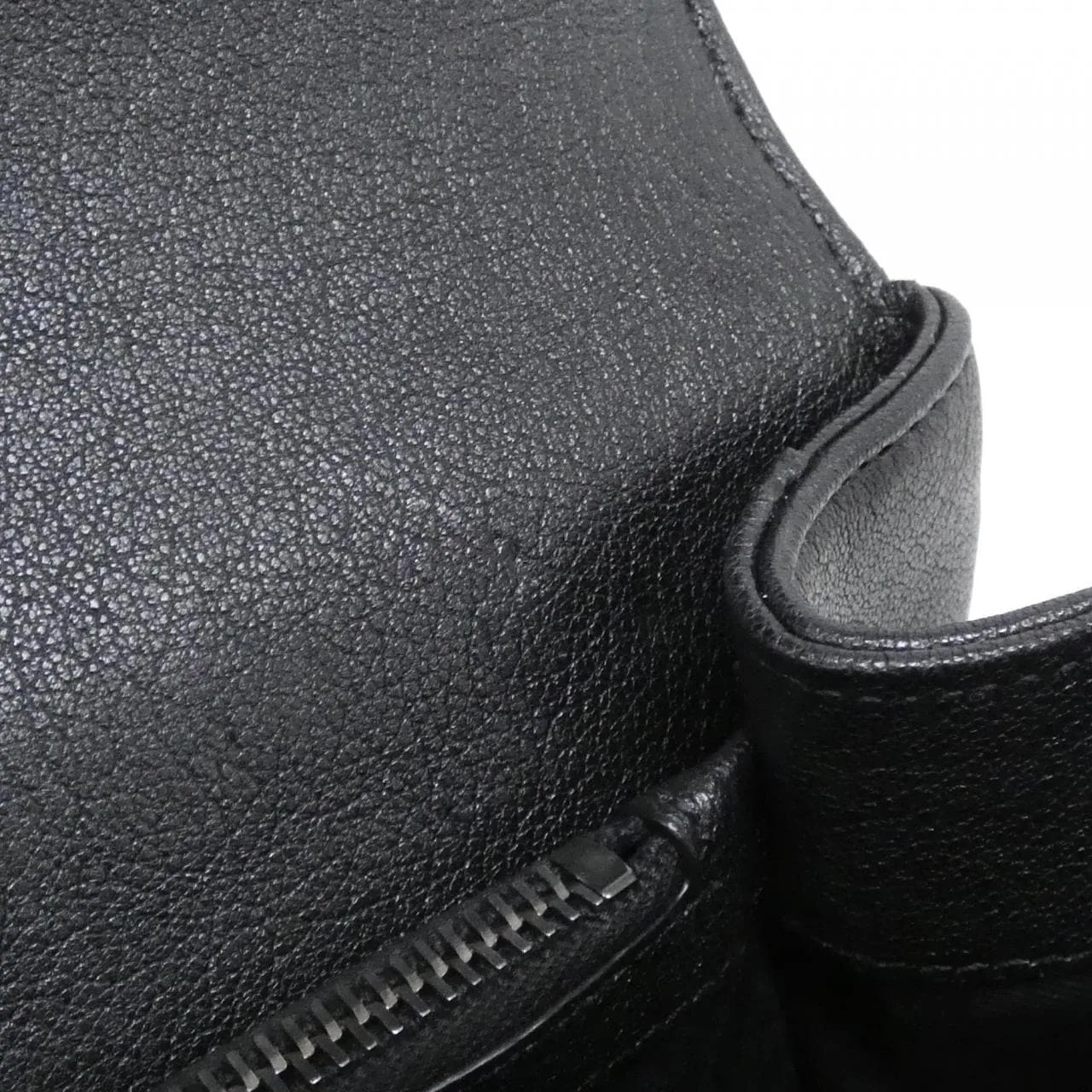 SAINT LAURENT 600279 BRM04 Handbag Lambskin 黑色 羊皮 中古品A - 縮圖 7