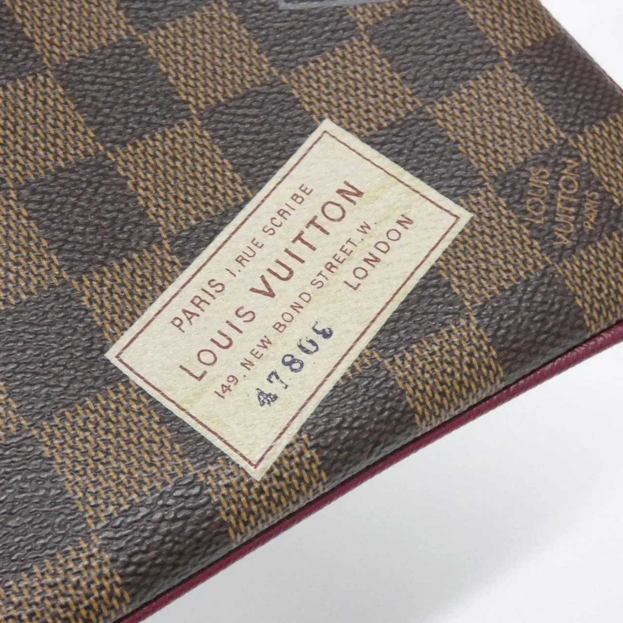 LOUIS VUITTON Pochette N63080 Pochette Damier Black Damier Rank A - Thumbnail 5