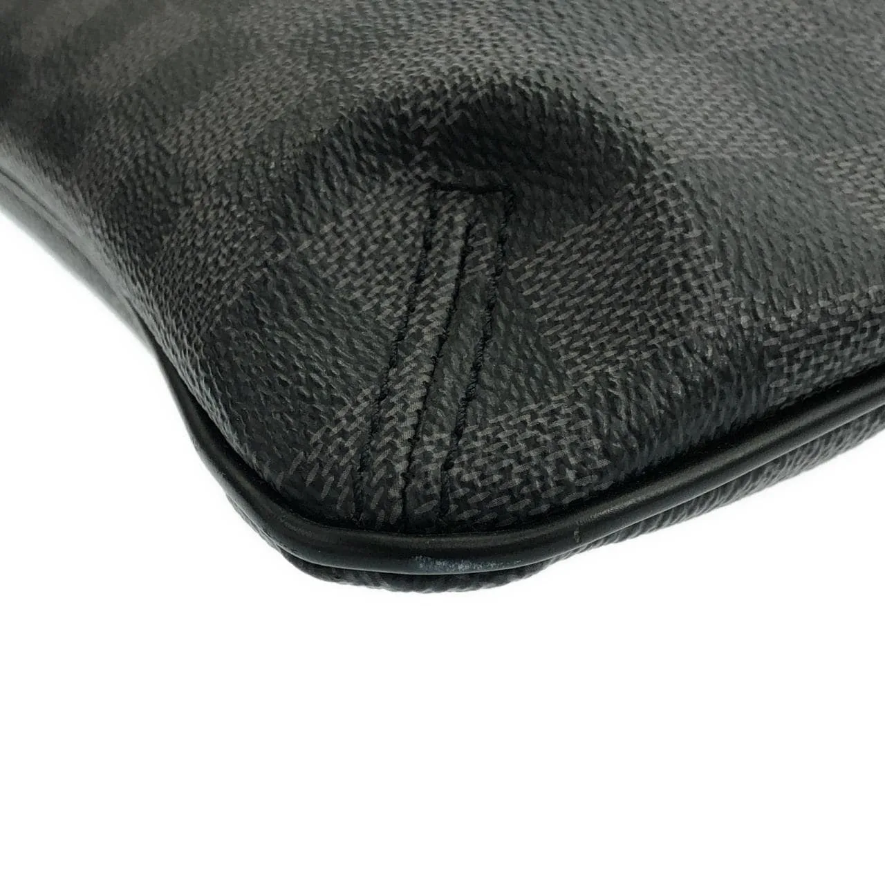 LOUIS VUITTON N58028 Shoulder Damier 黑色 Damier 中古品A - 縮圖 3