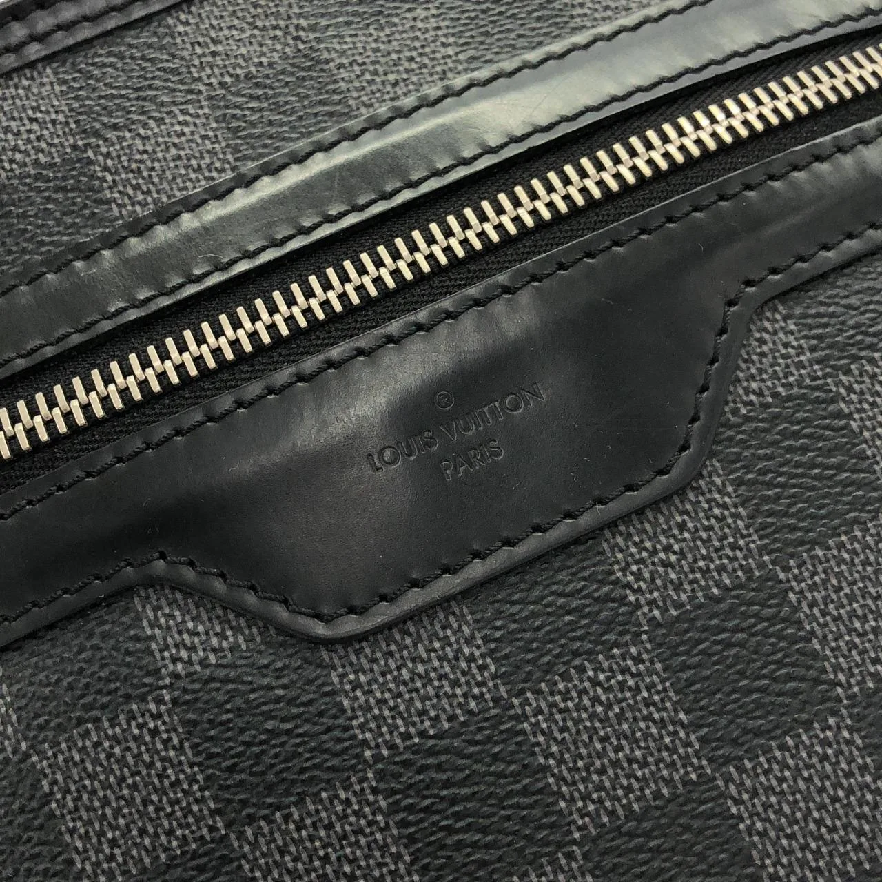 LOUIS VUITTON N58028 Shoulder Damier 黑色 Damier 中古品A - 縮圖 4