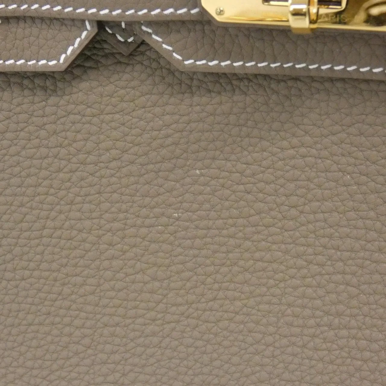 HERMES Birkin 027633CC Handbag Togo Etoupe Togo Leather Rank A - Thumbnail 5