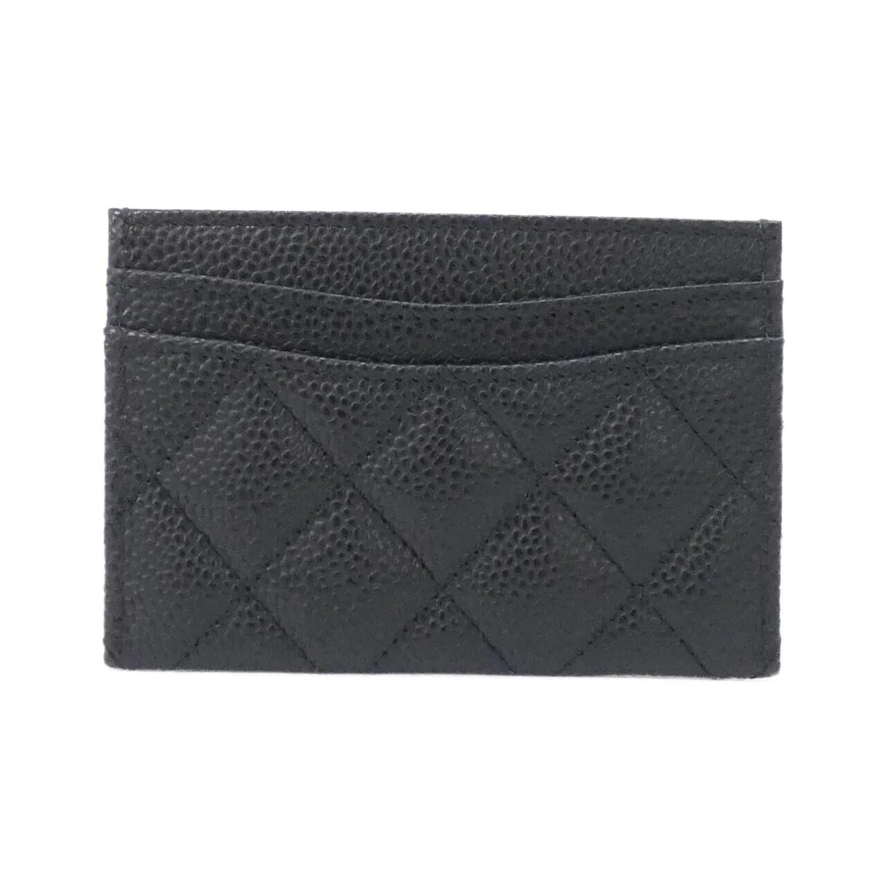 CHANEL Timeless Classic AP0213 Card Case Grained Calfskin Black Grained Calfskin Unused - Thumbnail 2