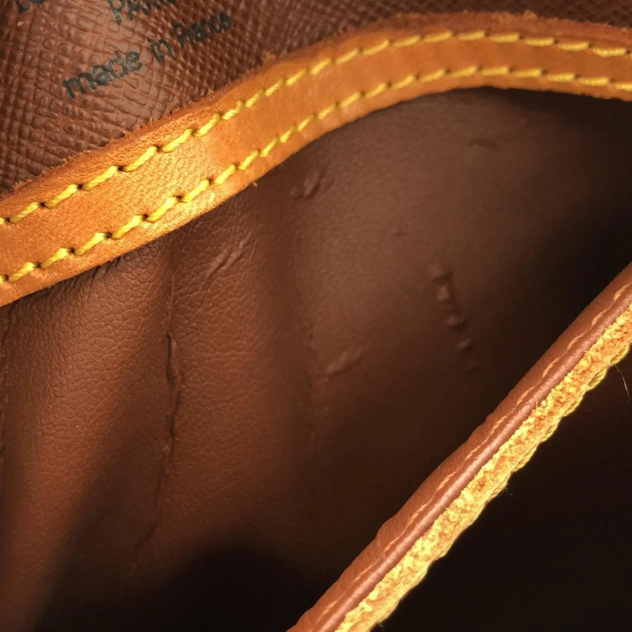 LOUIS VUITTON Blois M51221 Shoulder Monogram 黑色 Monogram 中古品A - 縮圖 6