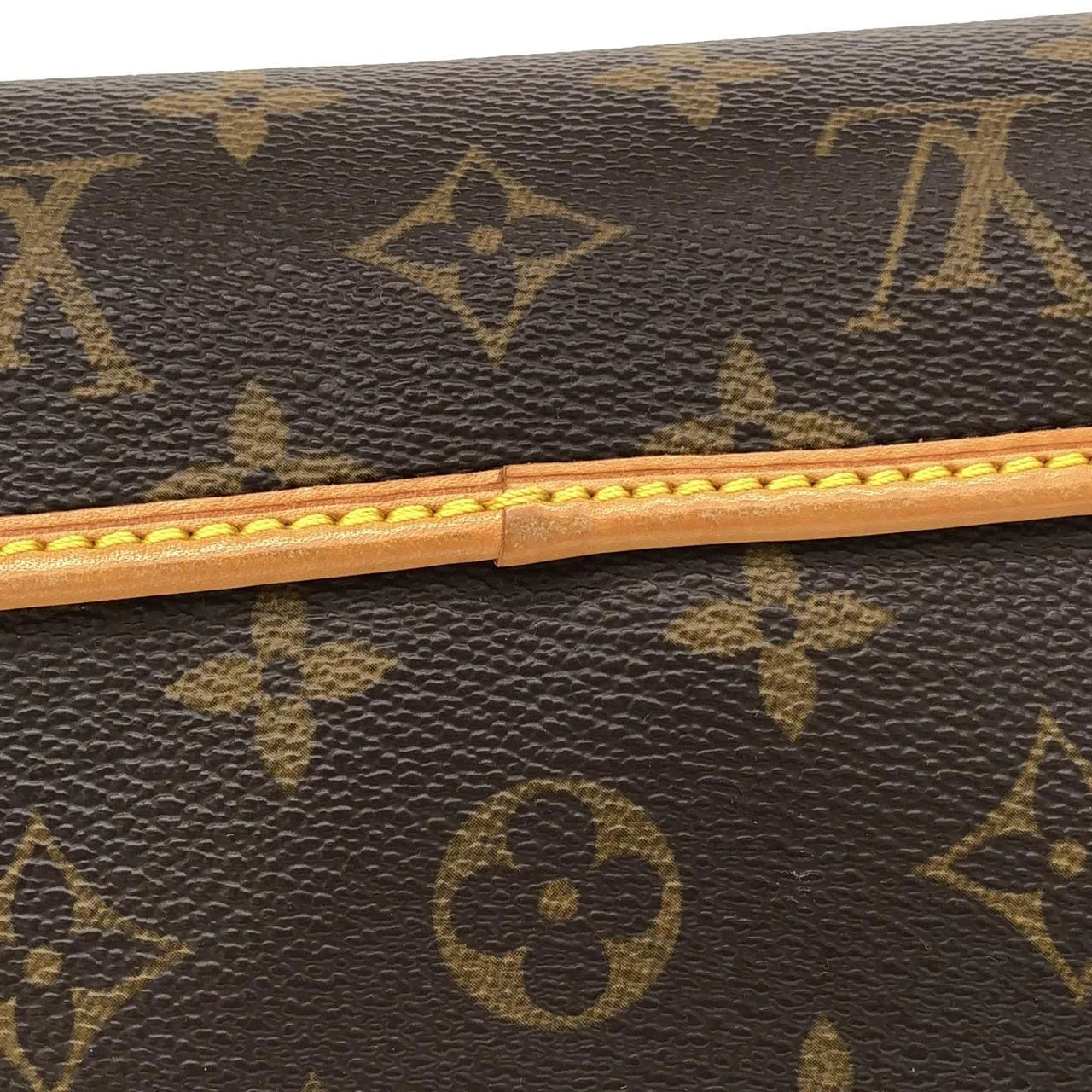 LOUIS VUITTON M40078 Shoulder Monogram 黑色 Monogram 中古品A - 縮圖 4