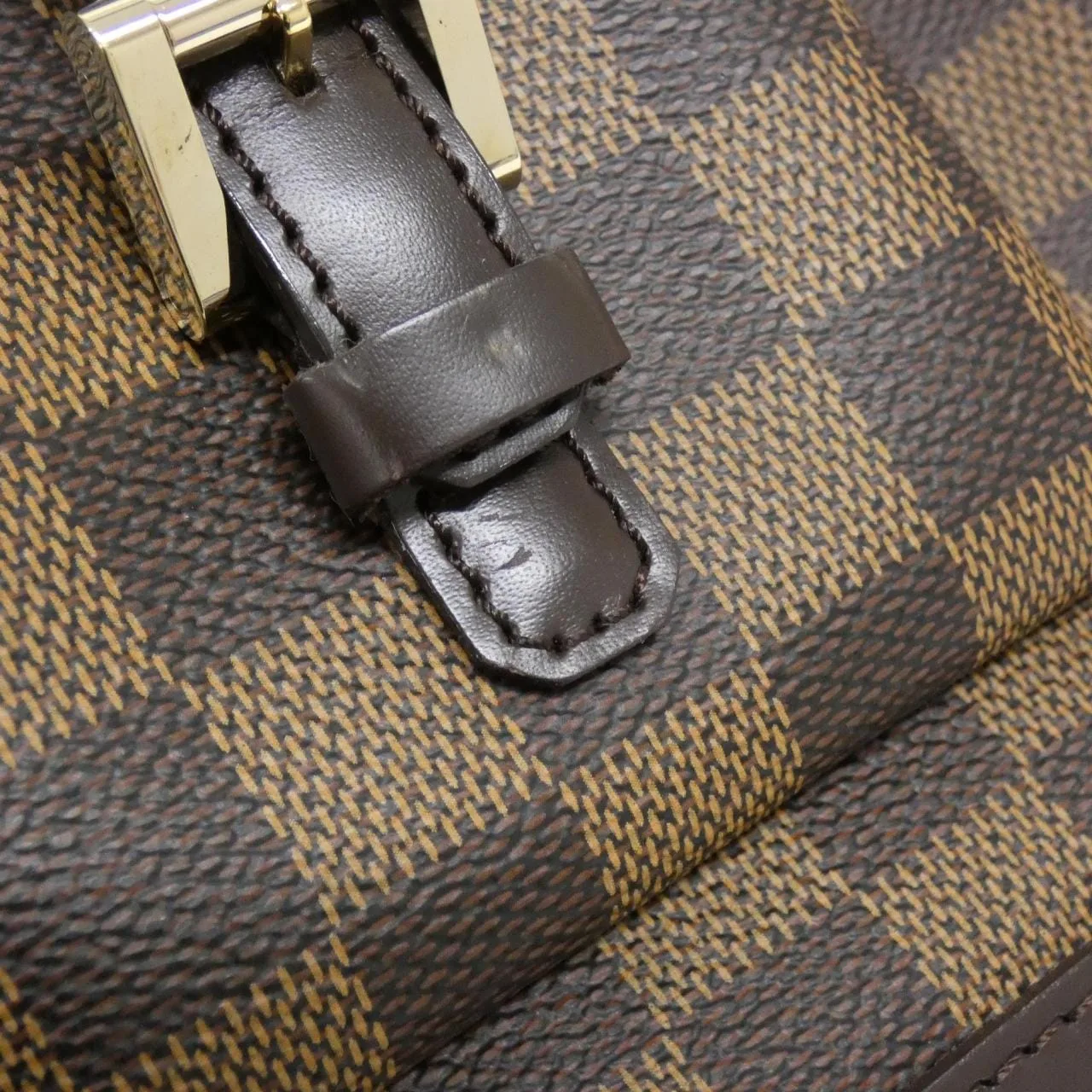 LOUIS VUITTON N51121 Handbag Damier 黑色 Damier 中古品A - 縮圖 4