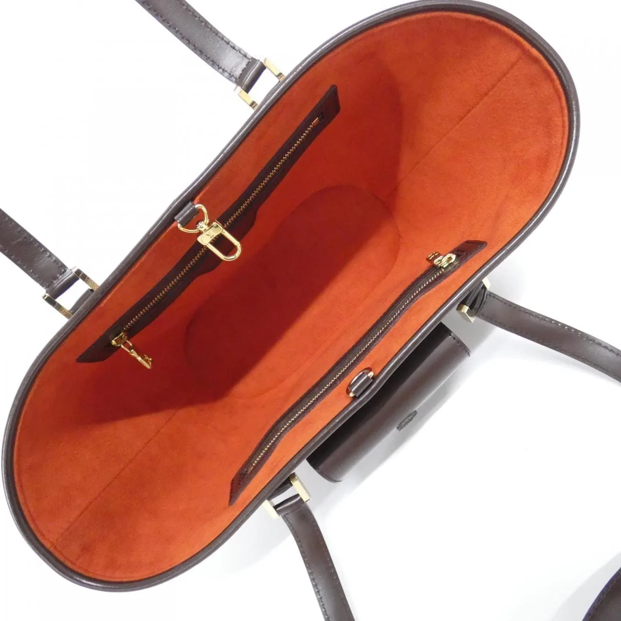 LOUIS VUITTON N51121 Handbag Damier 黑色 Damier 中古品A - 縮圖 8