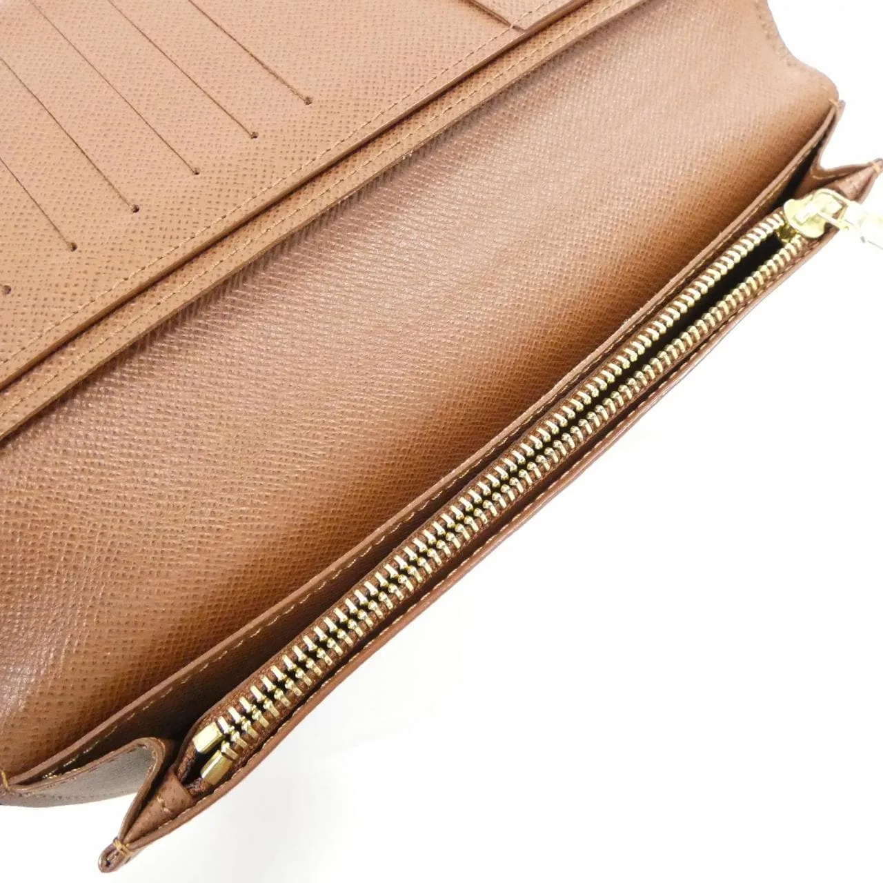 LOUIS VUITTON M66540 Wallet Monogram 黑色 Monogram 中古品A - 縮圖 7