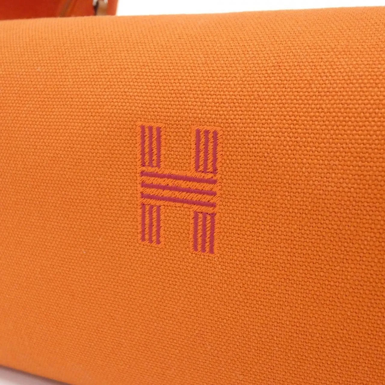 HERMES 103223M Pouch Canvas Black Canvas Rank A - Thumbnail 4