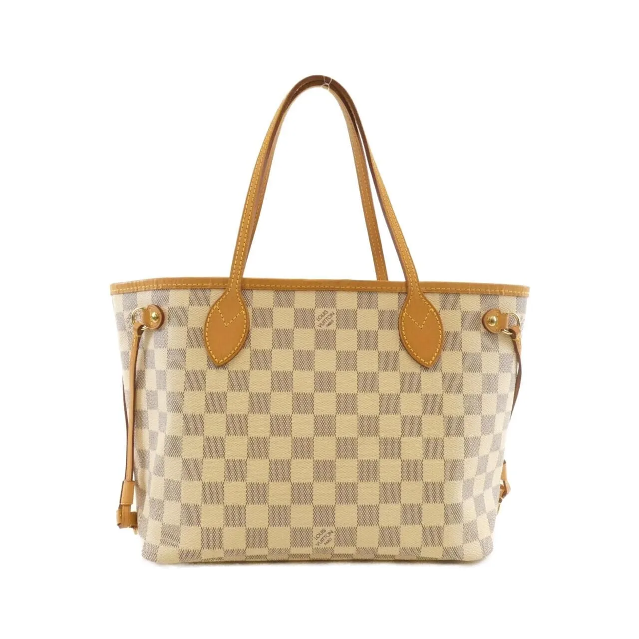 LOUIS VUITTON Neverfull N51110 Tote Damier Black