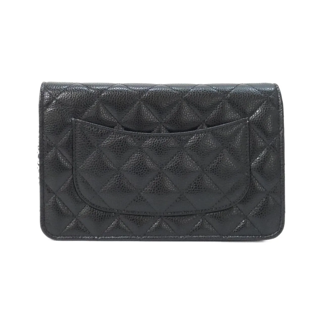 CHANEL Timeless Classic AP0250 Wallet Grained Calfskin 黑色 荔枝紋牛皮 中古品A - 縮圖 2
