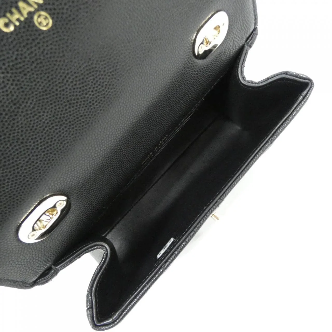 CHANEL AP4568 Handbag Grained Calfskin 黑色 荔枝紋牛皮 未使用品 - 縮圖 6