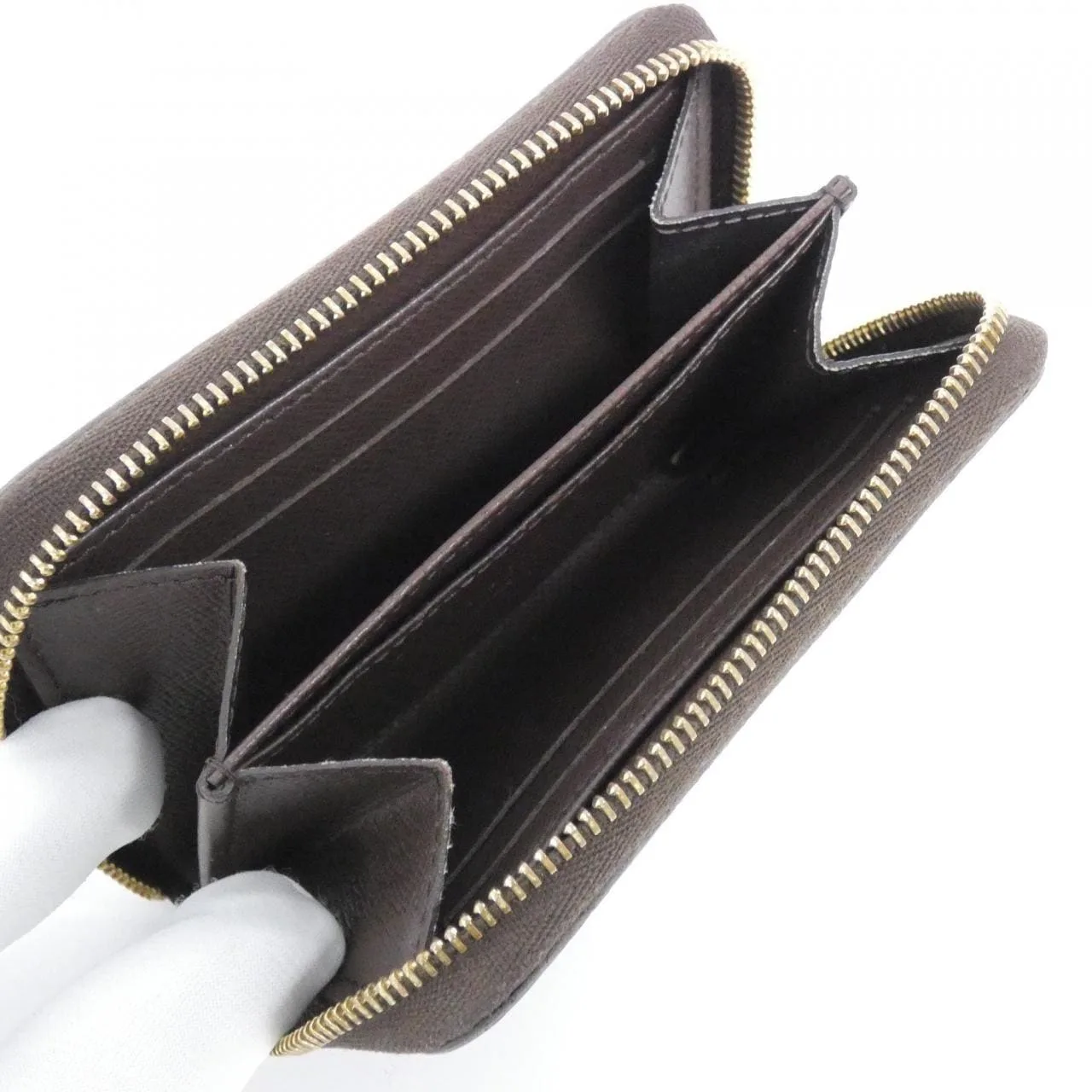 LOUIS VUITTON N63070 Coin Case Damier Black Damier Rank A - Thumbnail 8