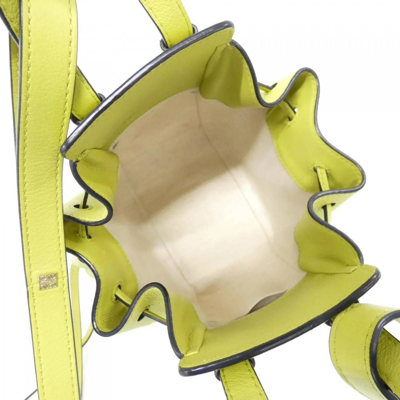 LOEWE Hammock 314 30 V07 Shoulder 黑色 中古品A - 縮圖 9