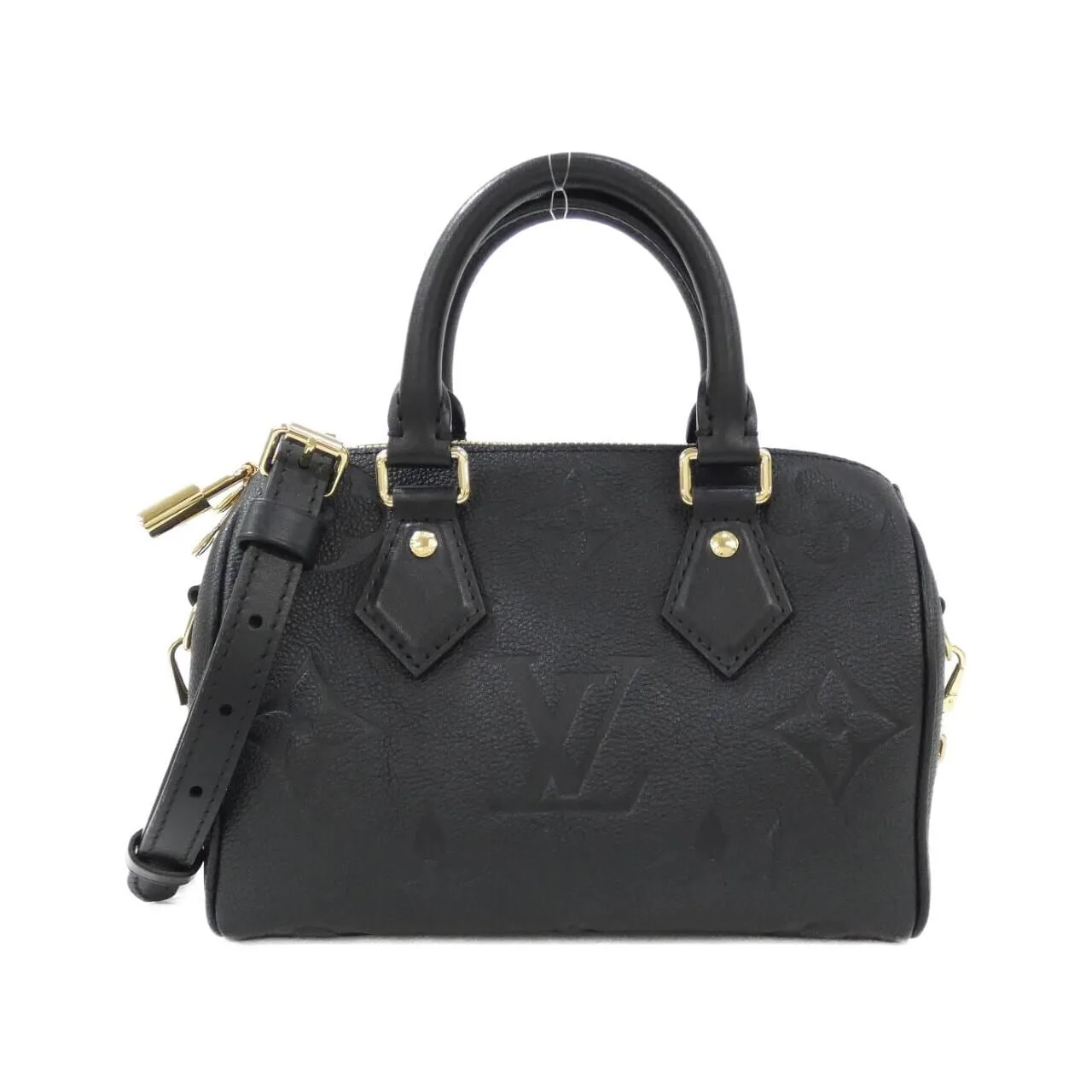 LOUIS VUITTON Speedy M58953 Boston Monogram Black