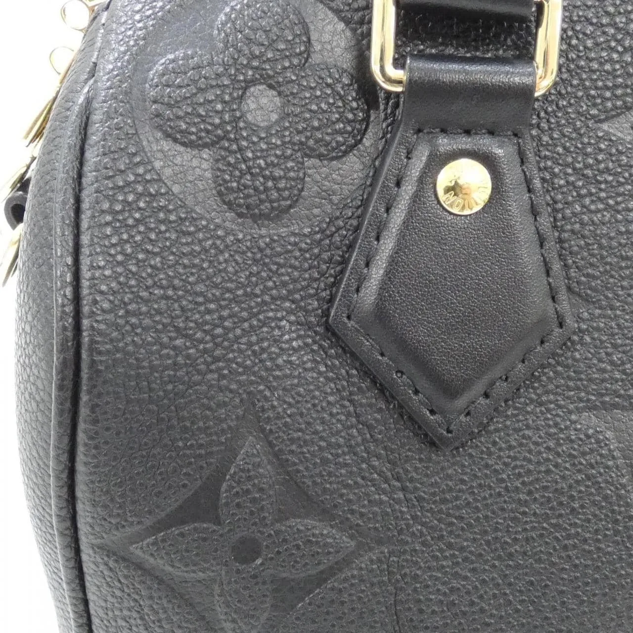 LOUIS VUITTON Speedy M58953 Boston Monogram 黑色 Monogram 中古品A - 縮圖 4