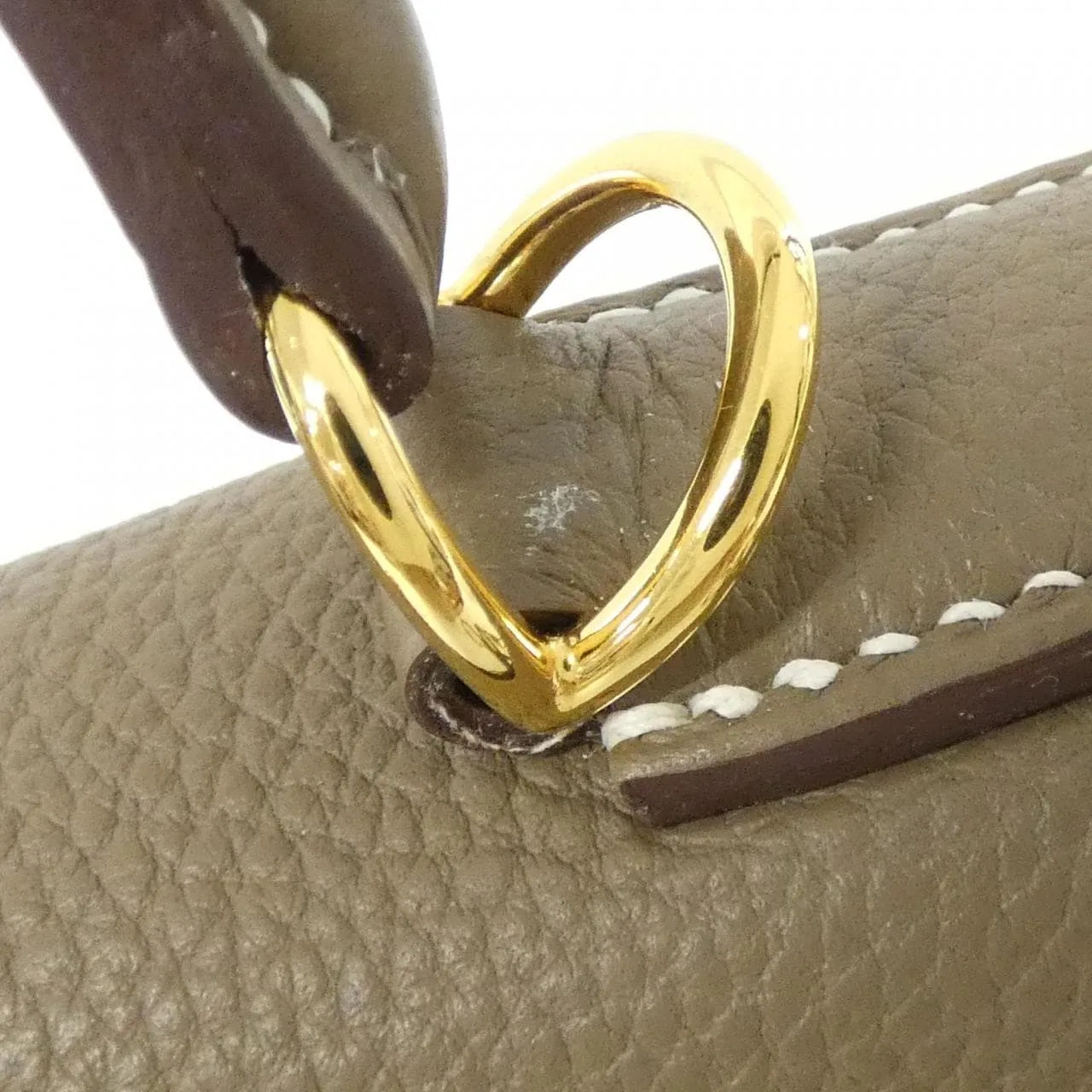 HERMES Kelly 027630CC Handbag Togo
