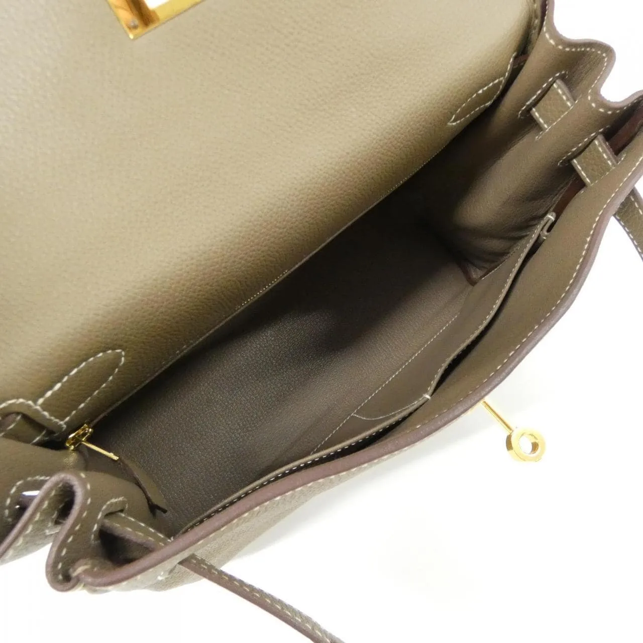 HERMES Kelly 027630CC Handbag Togo